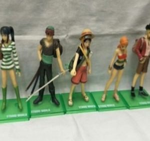 SET 6 FIGURAS ONE PIECE / CON CAJA /